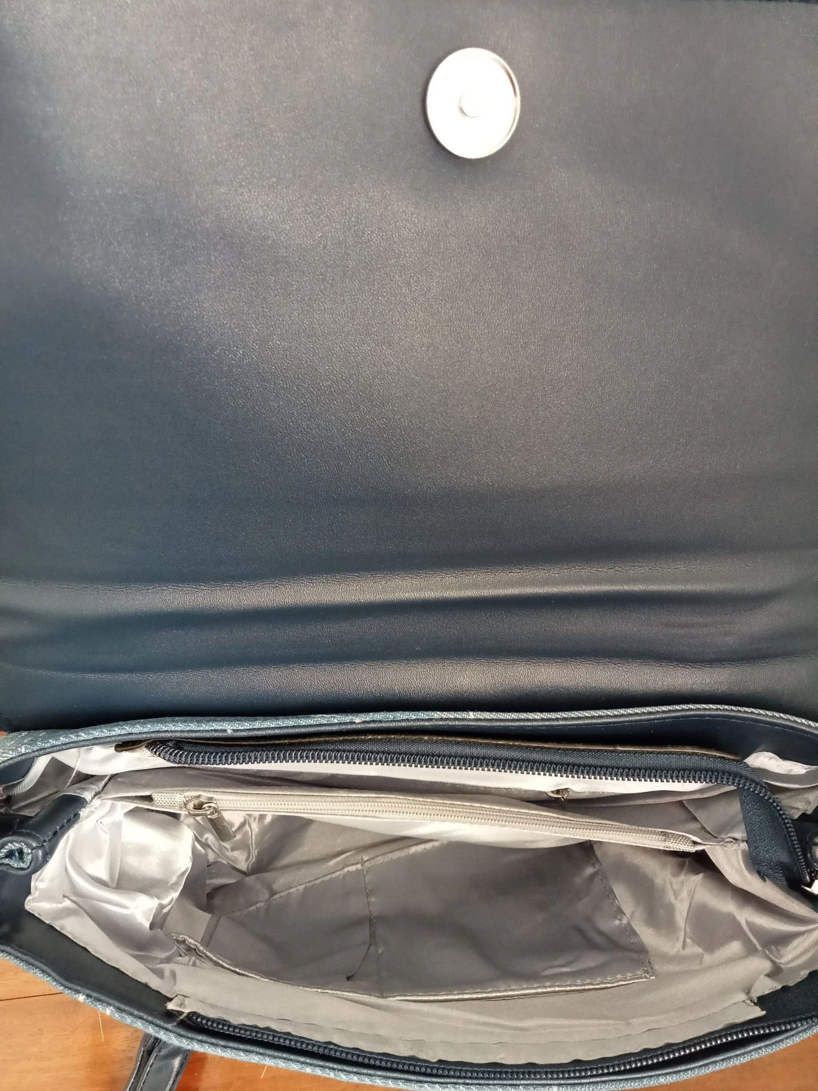 Bolso jeans tipo bandoleira – photo 5